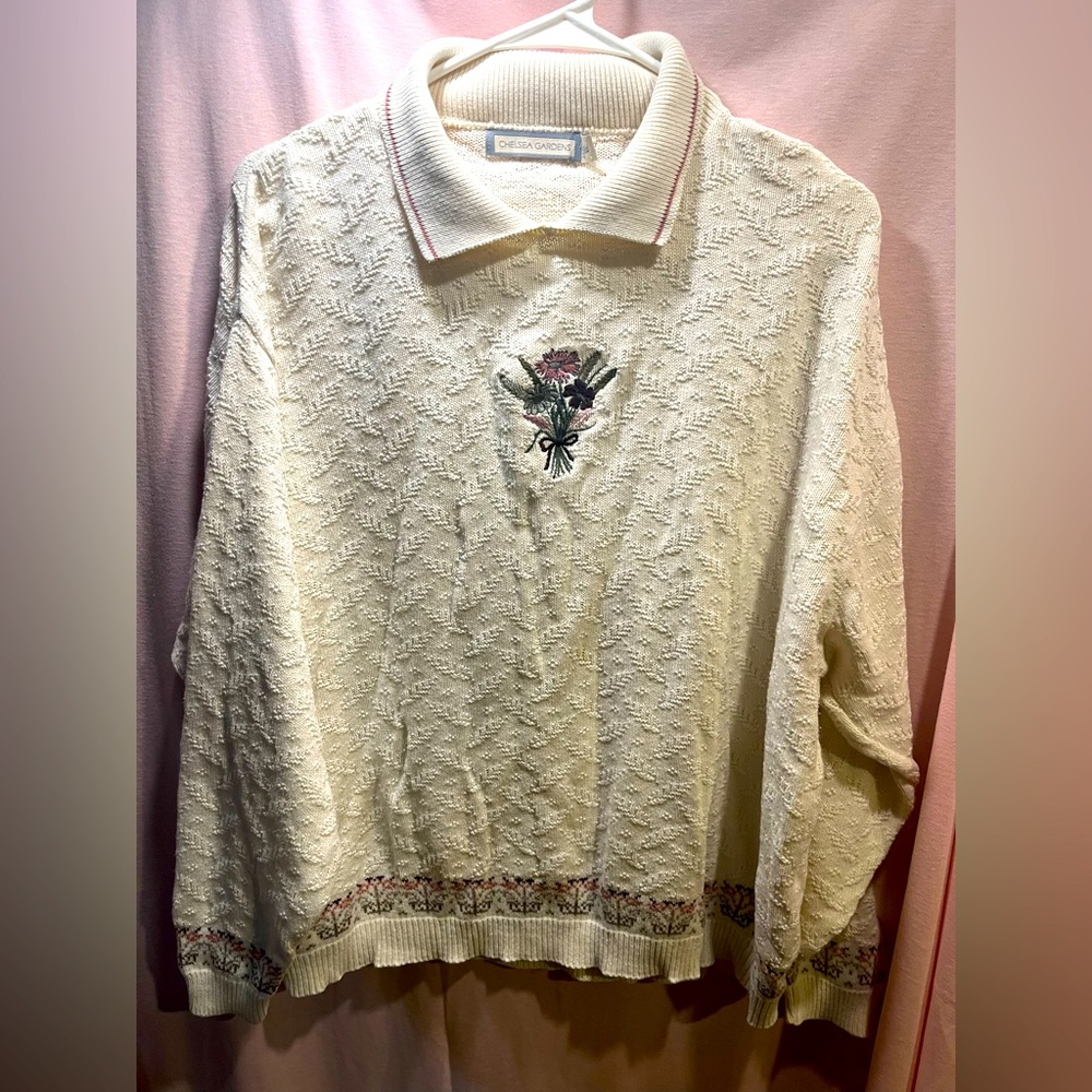 Vintage Chelsea Gardens Sweater